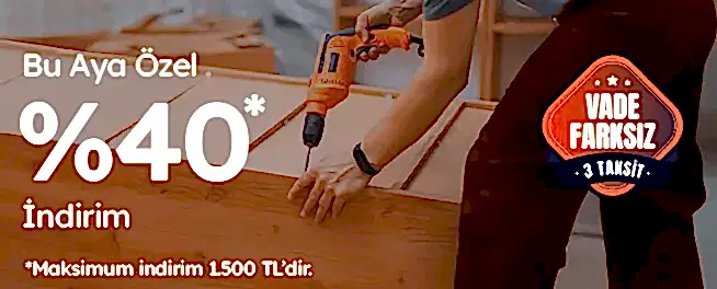 Mobilya Montajı Kampanyası